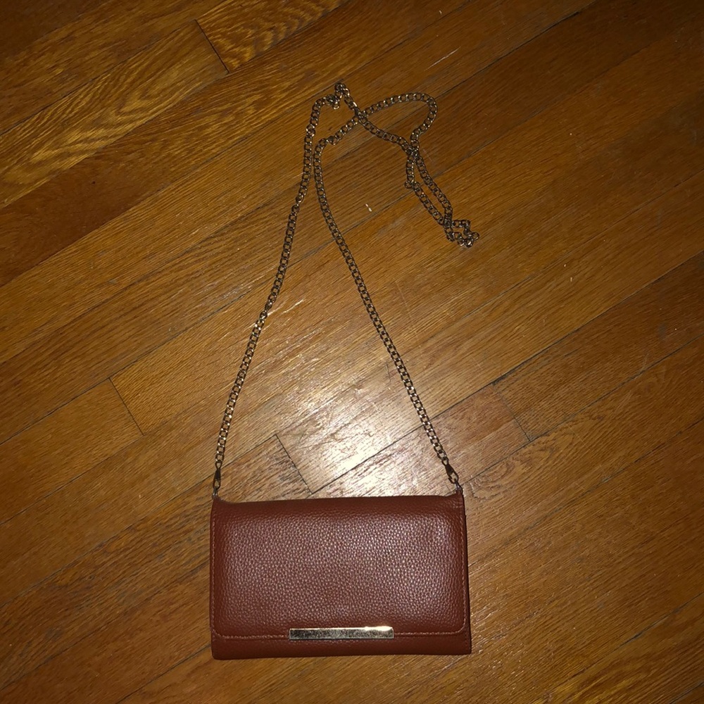 Brown crossbody bag